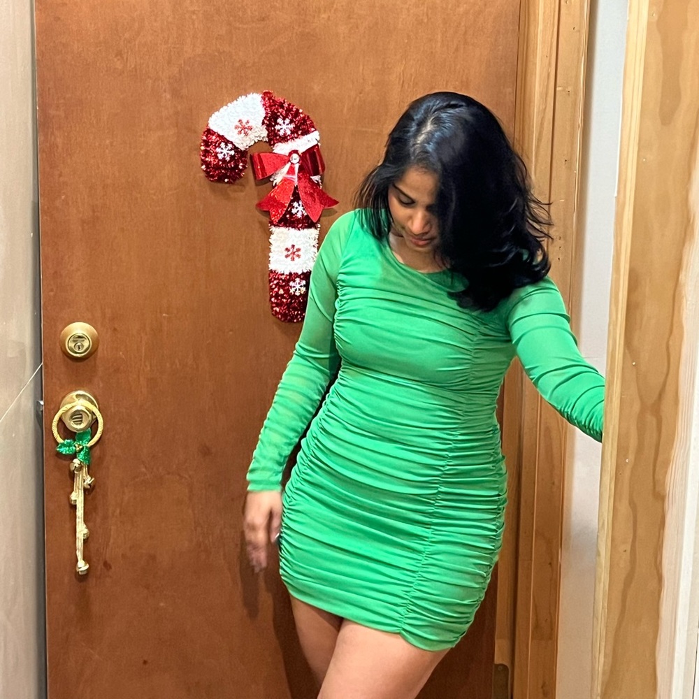 Green BodyCon Dress from H&M